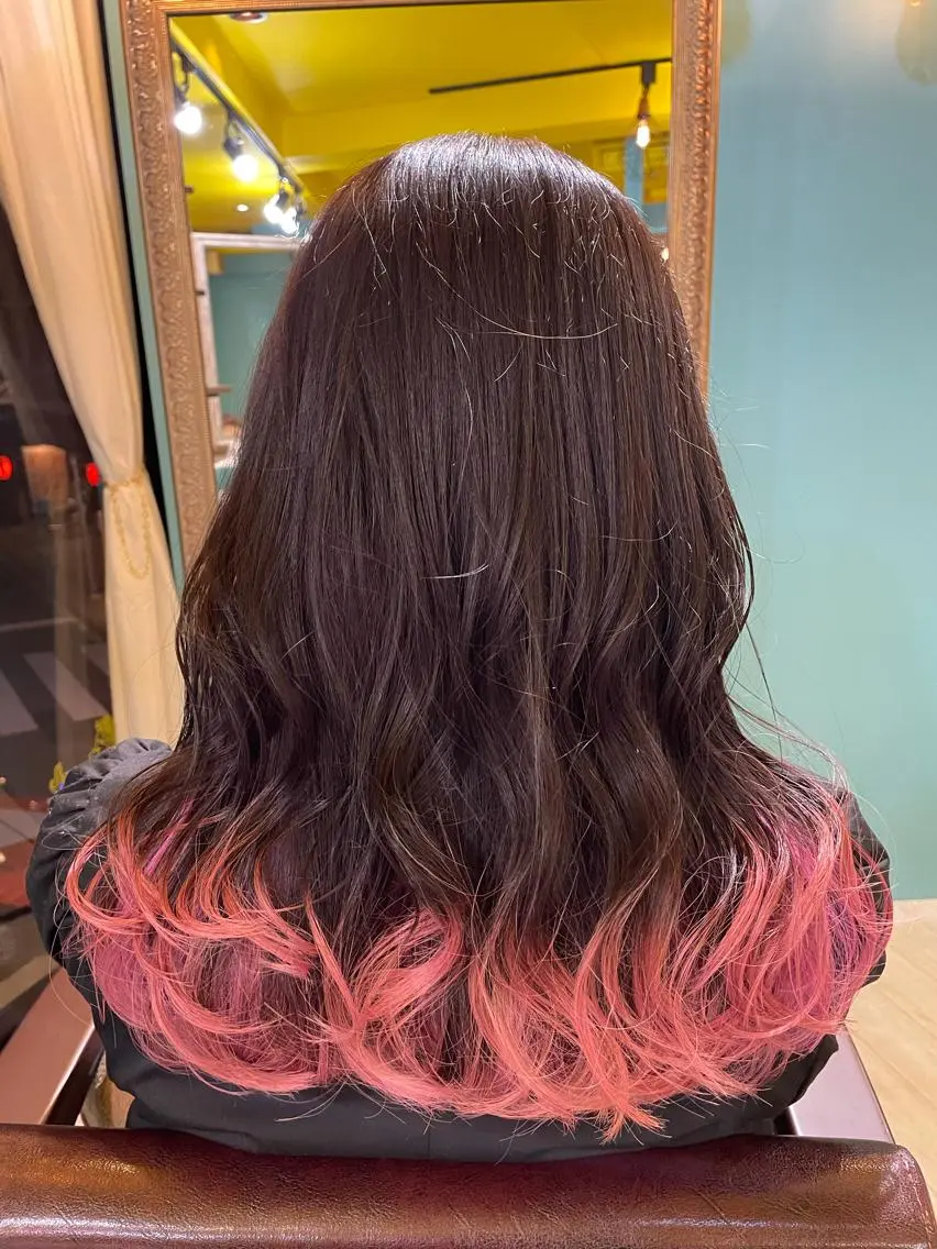 ロング 末石 智のヘアスタイル
