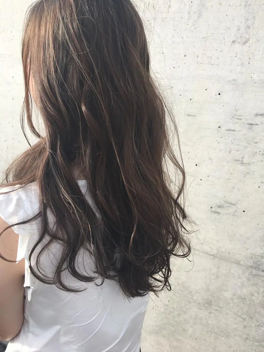 ロング カラー ゴトウ ノブヒトのヘアスタイル