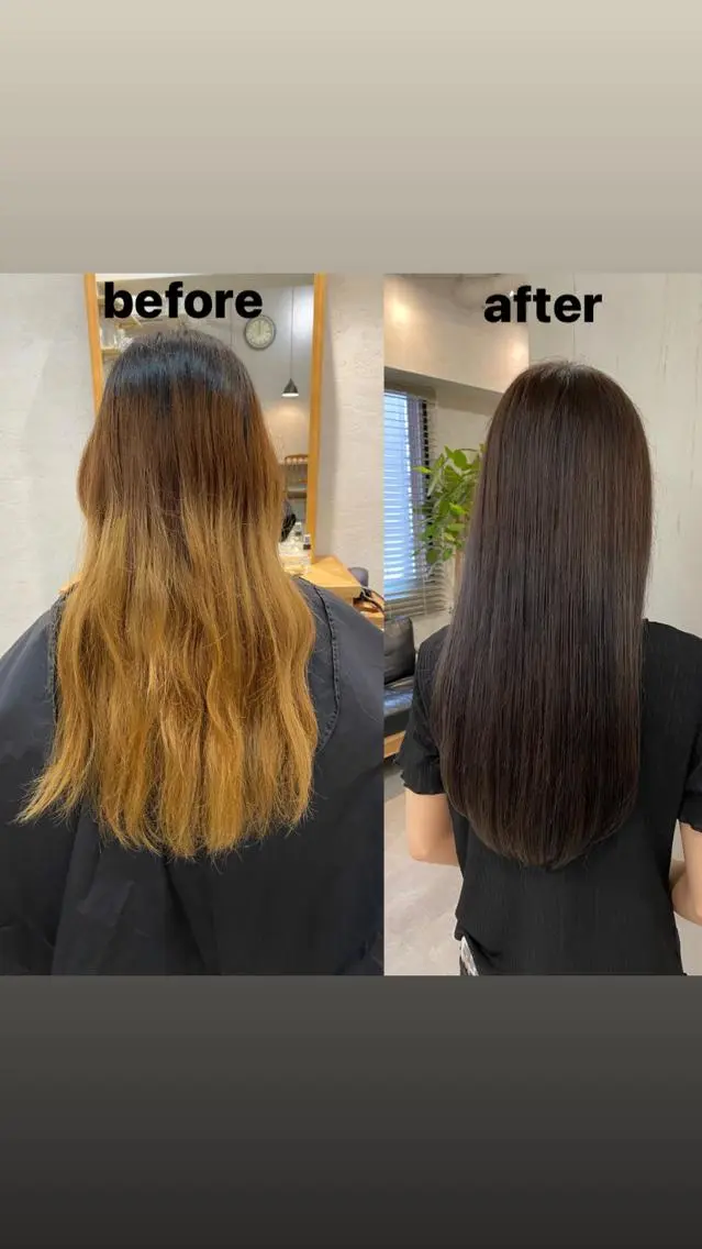 ミディアム blue ブルーのヘアスタイル