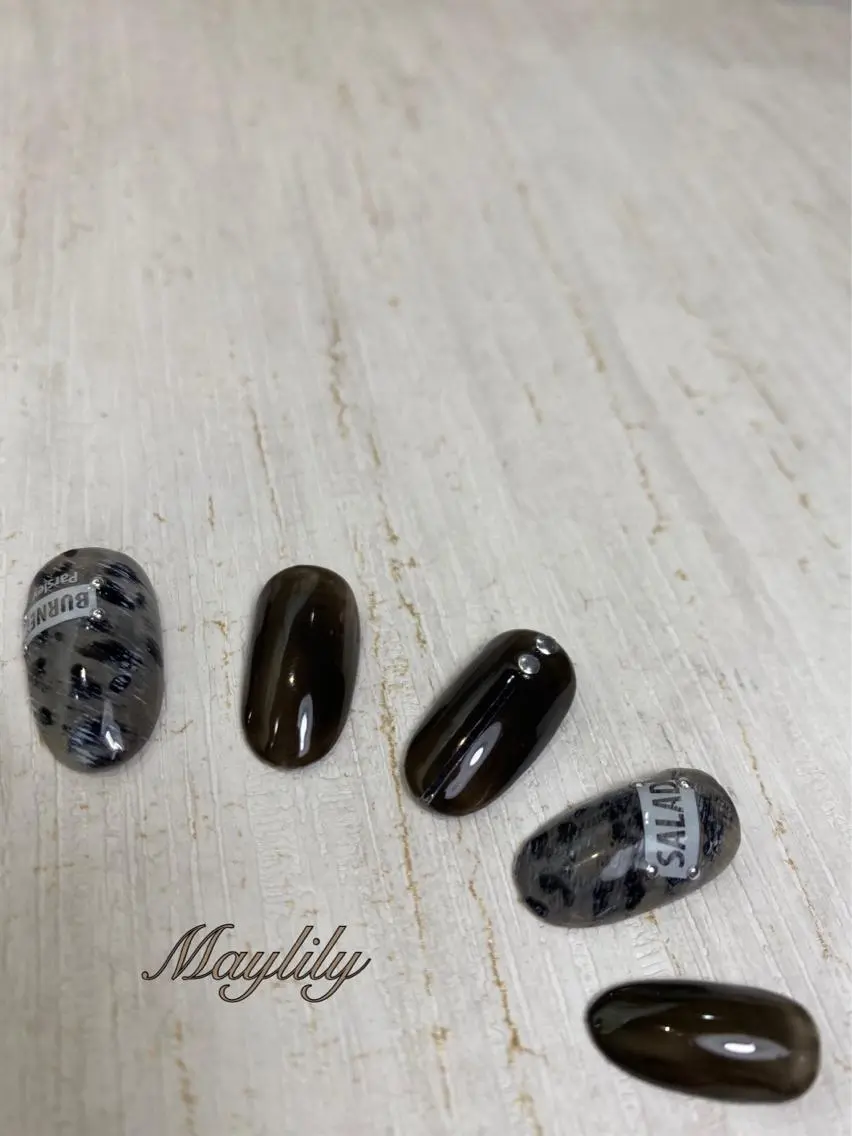 ネイル アニマル柄 Nail salon Maylilyのネイルデザイン