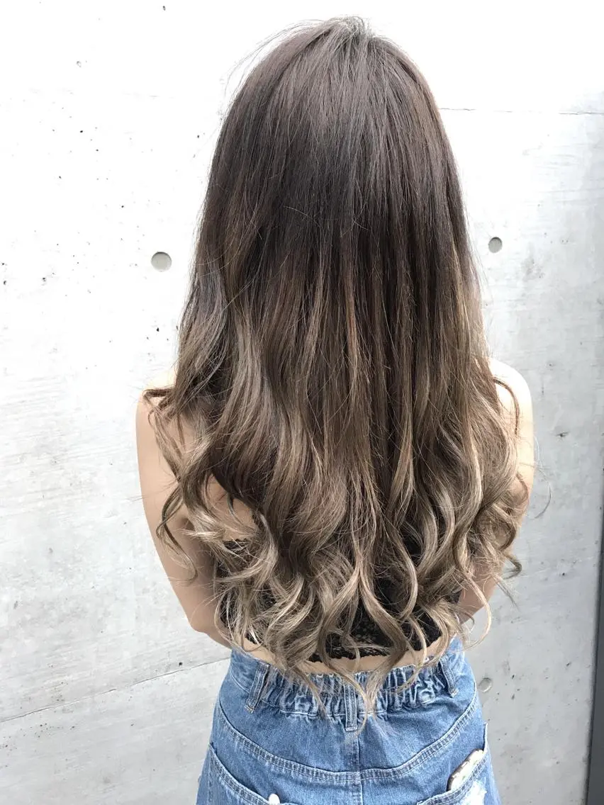 カラー ベージュカラー グラデーションカラー トリートメント /カラー/NAOKIのヘアスタイル