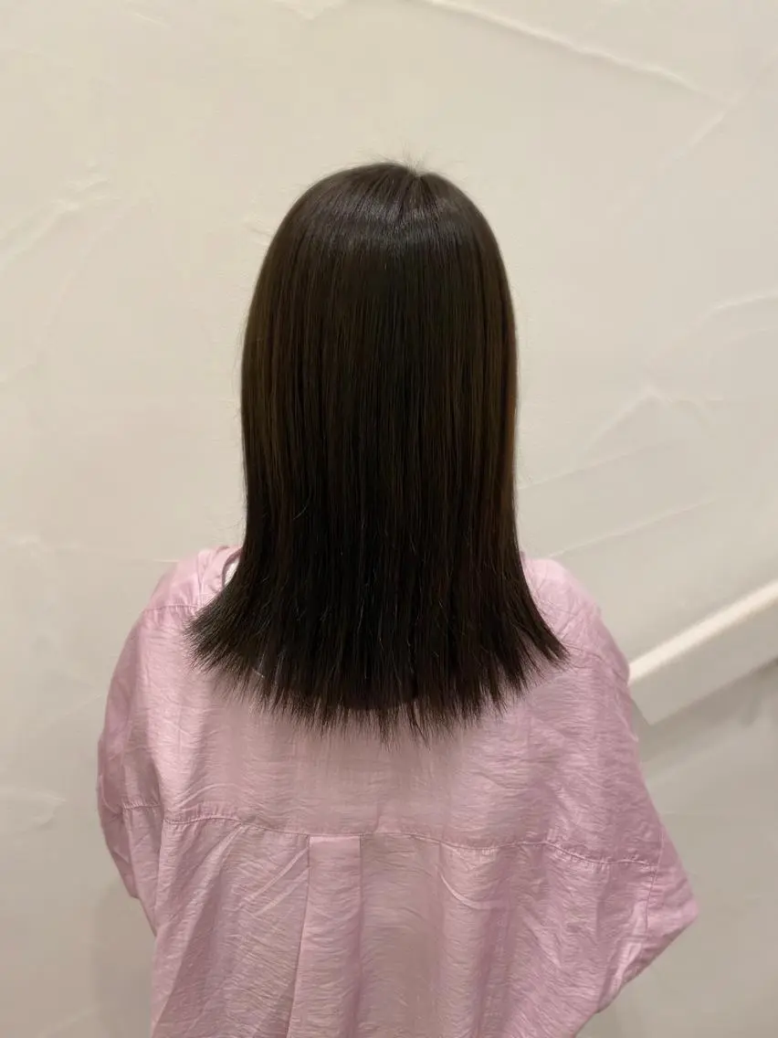 ミディアム カラー Ash中目黒店 榊間茜のヘアスタイル