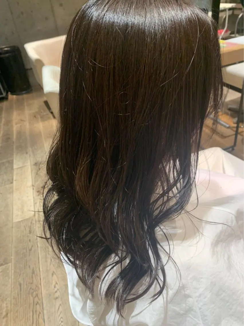 セミロング ヘアカラー トリートメント 髪質改善/レイヤー ✨平沼佑麻✨のヘアスタイル