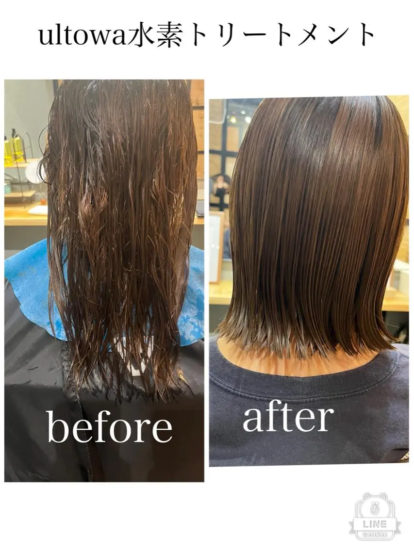 セミロング カラー パーマ ヘアアレンジ メンズ キッズ ネイル マツエク・マツパ アイブロウ メンズハイライト メンズパーマ セミロングパーマ ブラウンカラー ケアカラー 久木原 ゆりのヘアスタイル