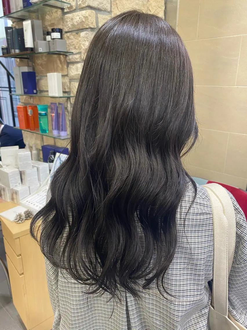 ロング カラー ヘアアレンジ TSUNA 🌙 Lim 五反田のマツエク・マツパデザイン