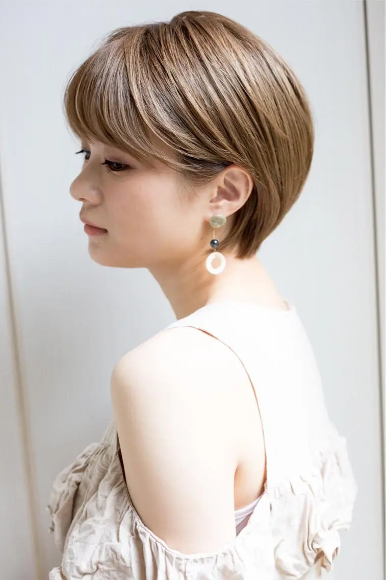 ショート カット ヘアカラー トリートメント ヘッドスパ 代表 吉澤弘哲のヘアスタイル