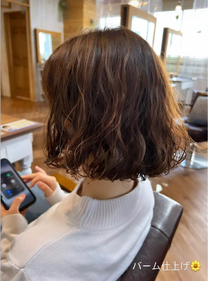 ミディアム パーマ Topstylist YUKIのヘアスタイル