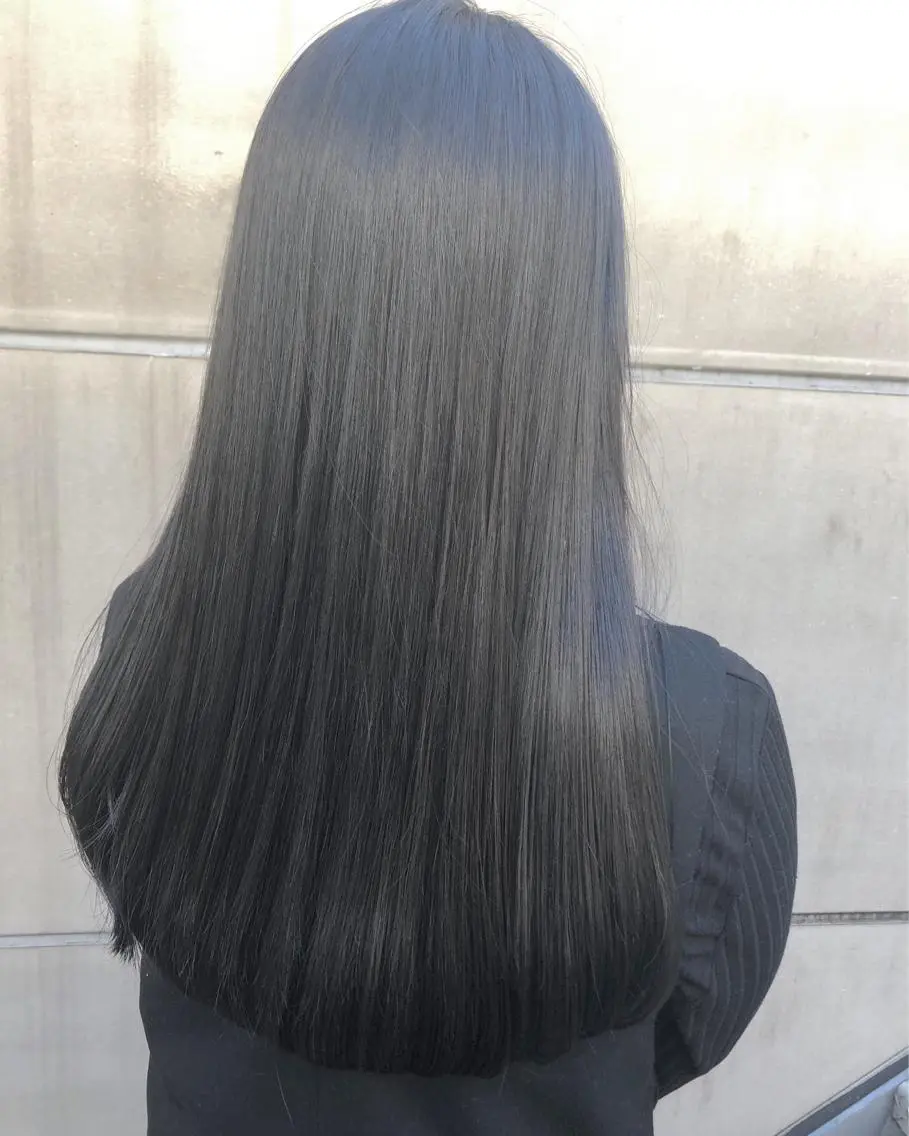 セミロング カラー 北間 寛哉のヘアスタイル