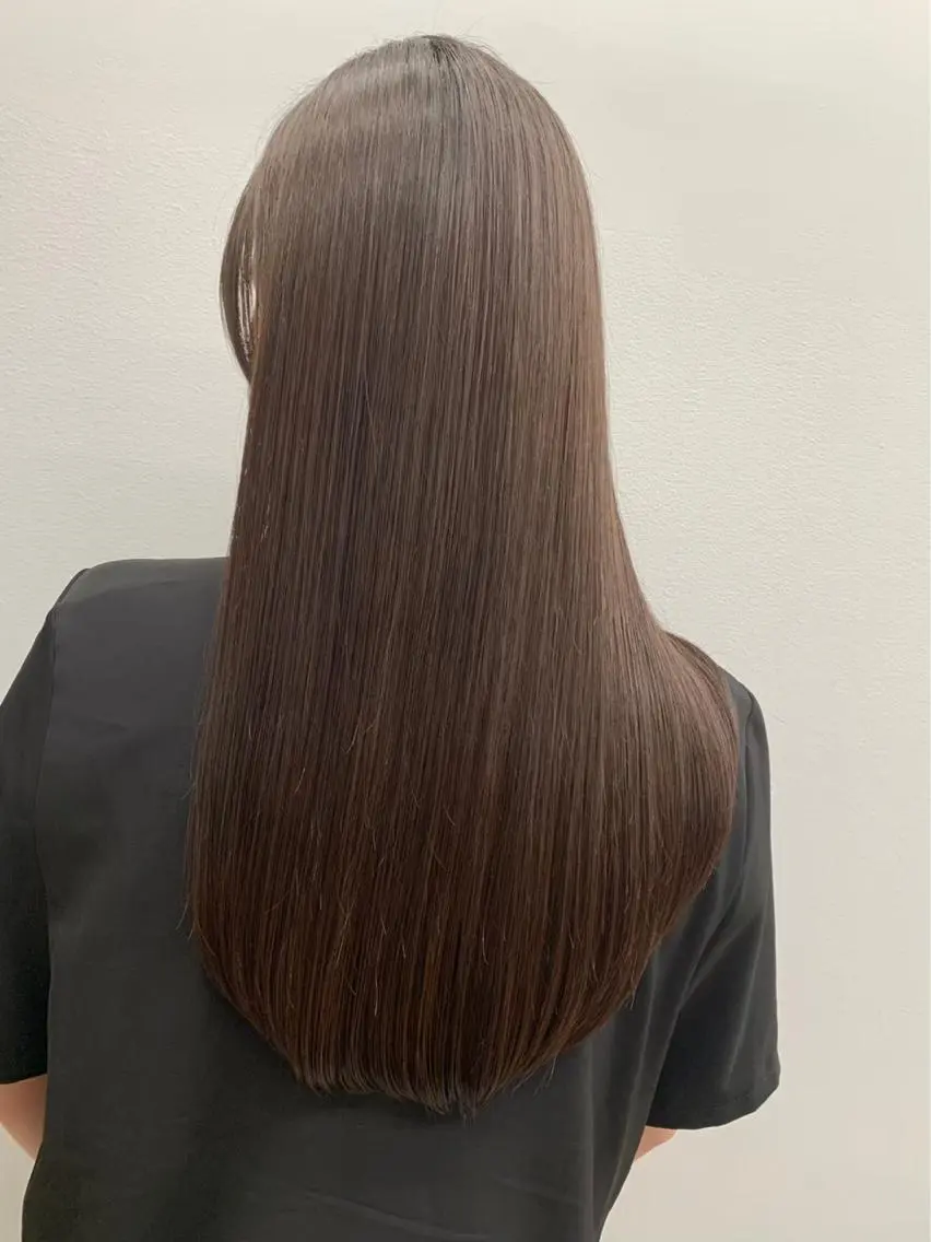 セミロング LEVIJU hair 矢野岬のヘアスタイル