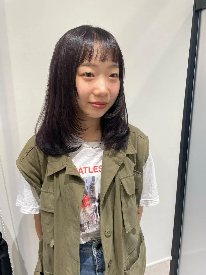 セミロング 【丁寧なカウンセリ ング】MIHOのヘアスタイル