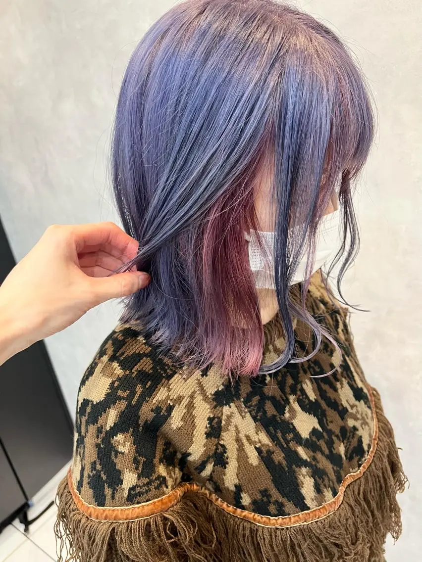 カラー SALOWIN栄 高須大貴のヘアスタイル