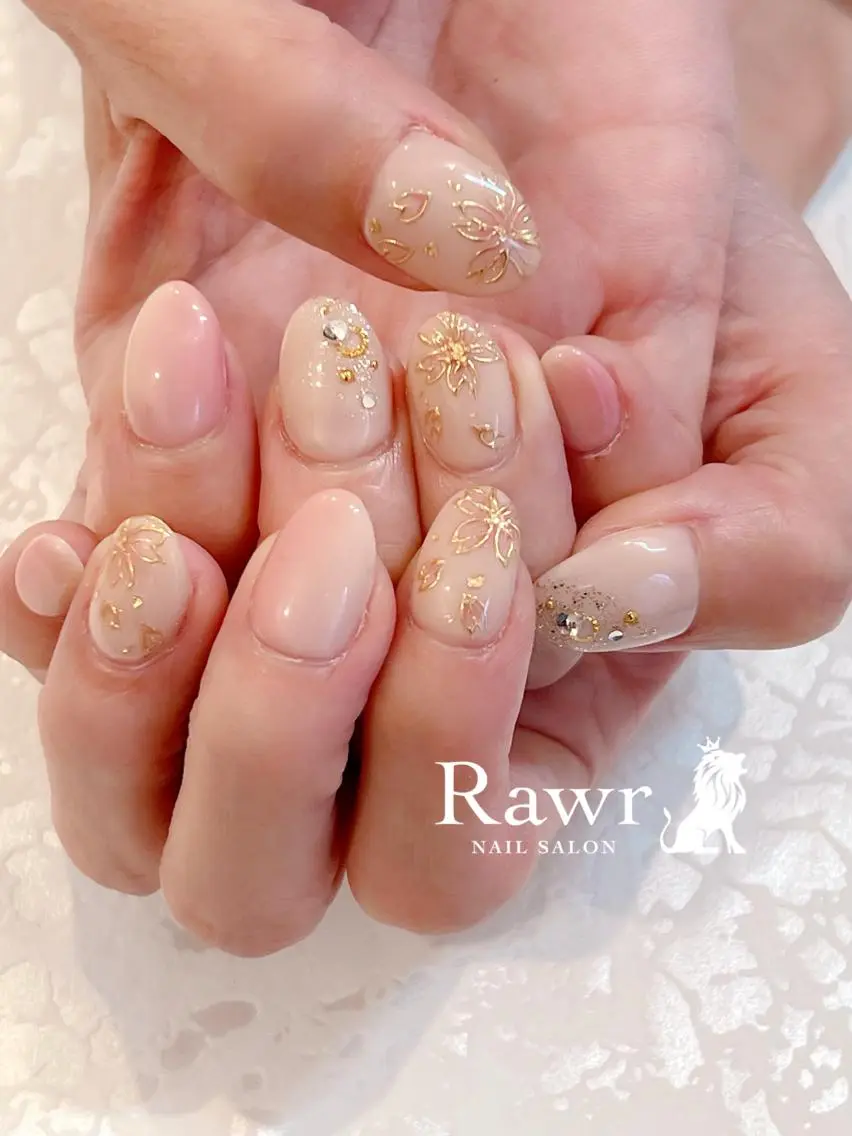 ネイル ハンドネイル Rawr / saoriのネイルデザイン