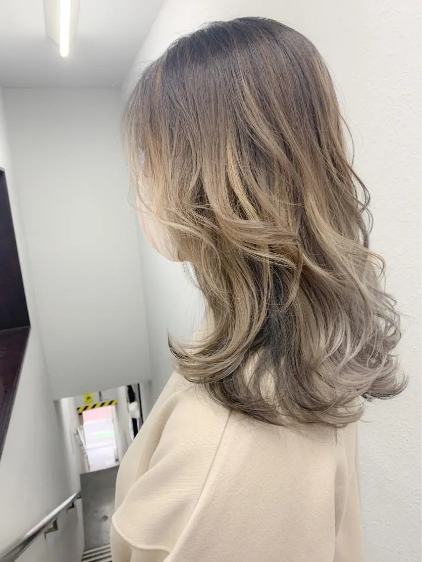 セミロング 韓国ヘア指名率 No. 1小堀京介のヘアスタイル