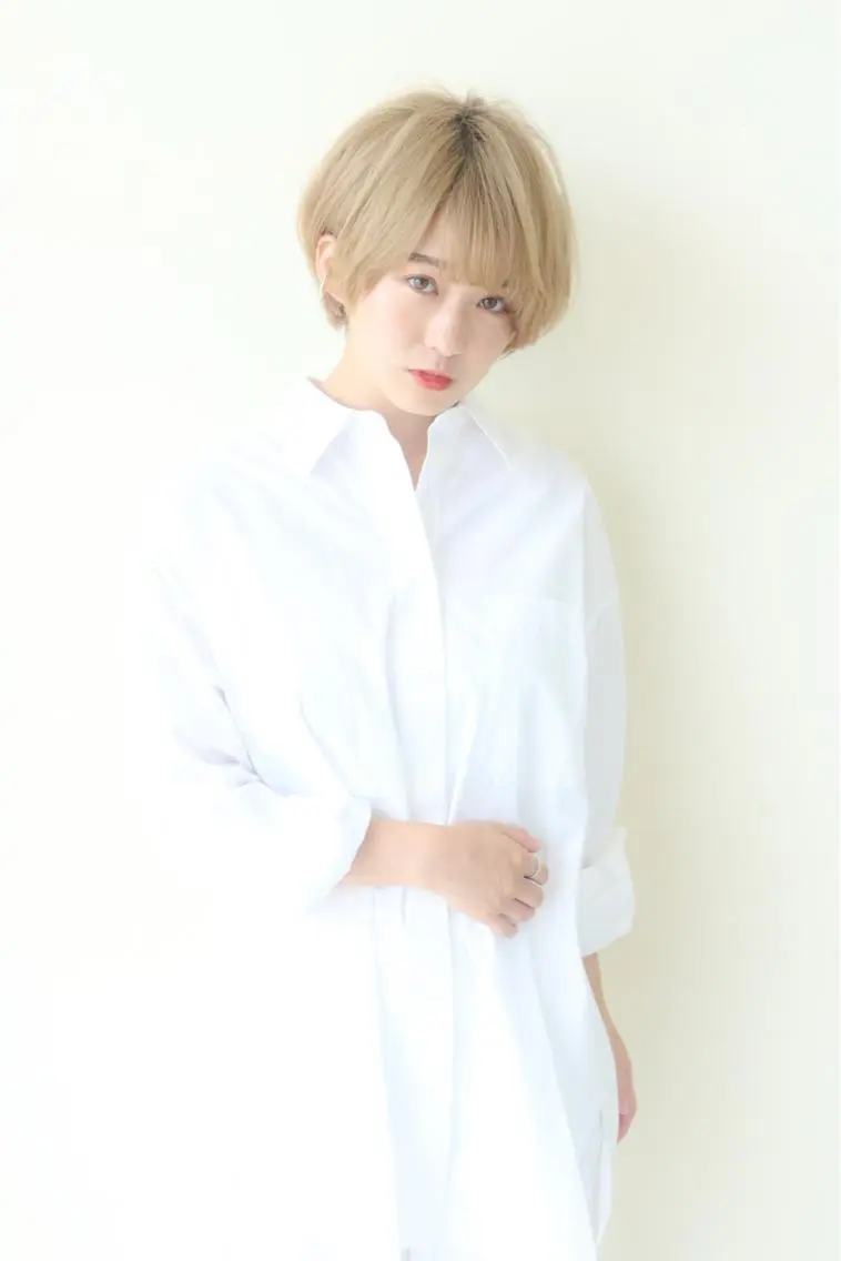 ショート カット ヘアカラー ✨関西No1✨ 春木淳也のヘアスタイル