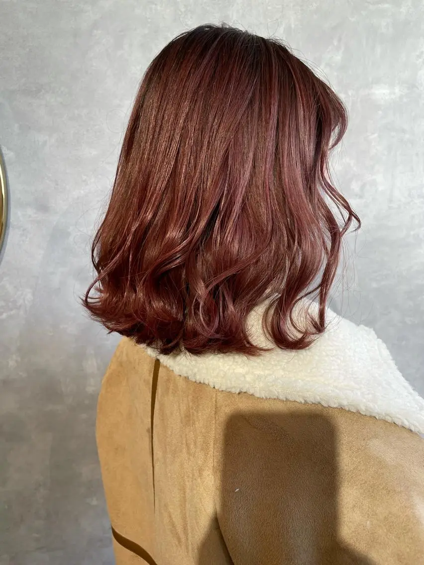 ミディアム ヘアカラー トリートメント 【髪質改善】 川津翔太のヘアスタイル