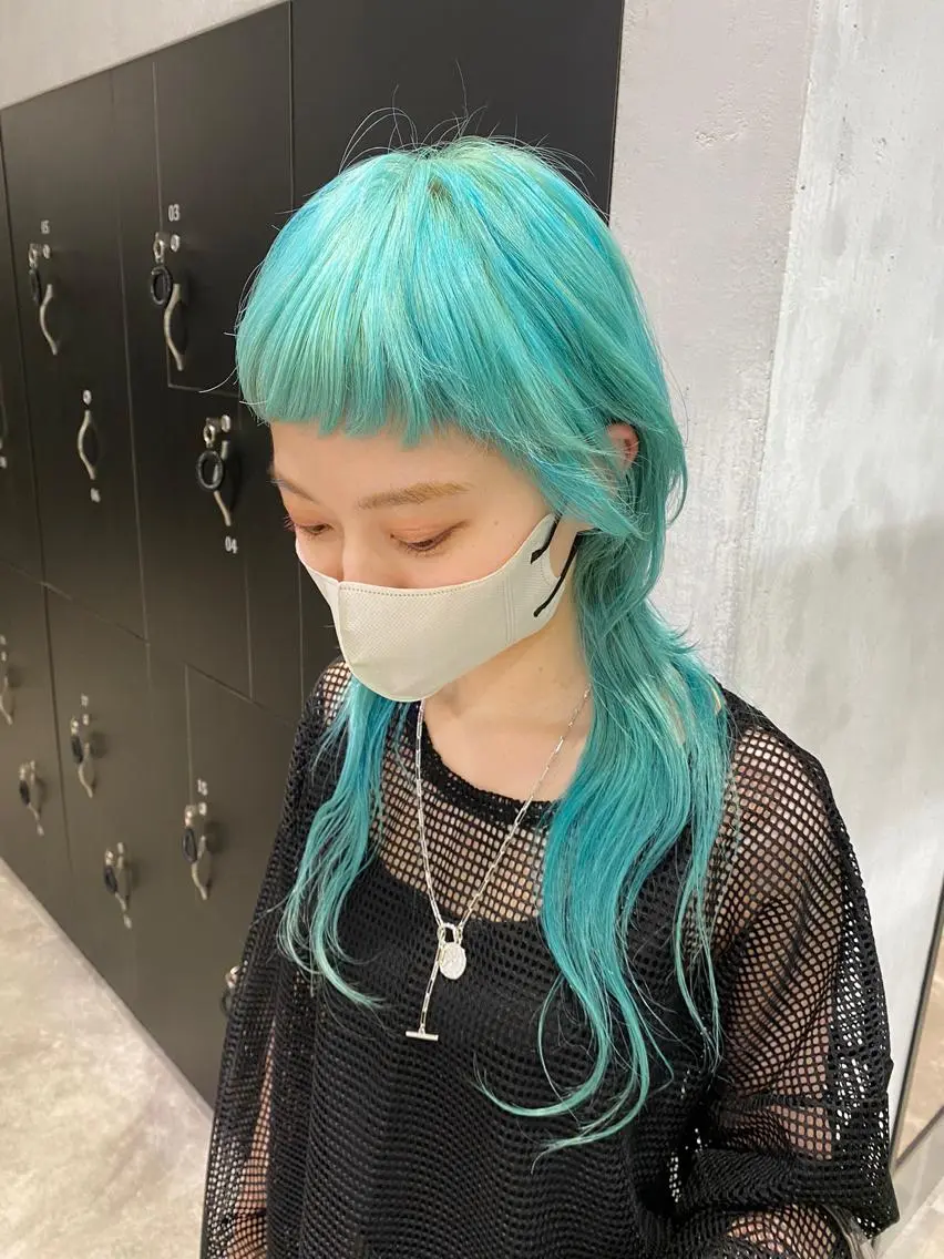 セミロング カラー 韓国ヘア🇰🇷 トヨキトキコのヘアスタイル
