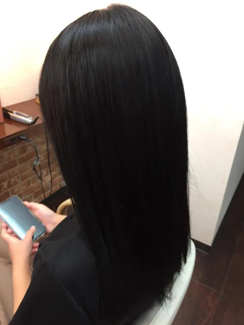 ロング パーマ 桧山 真のヘアスタイル