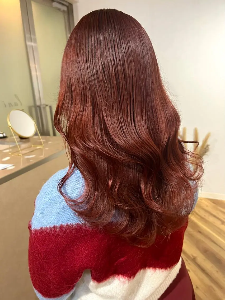 ミディアム カラー バレイヤージュ ブリーチ ケアブリーチ ハイライトカラー インナーカラー lani ブリーチ /ダブルカラーのヘアスタイル