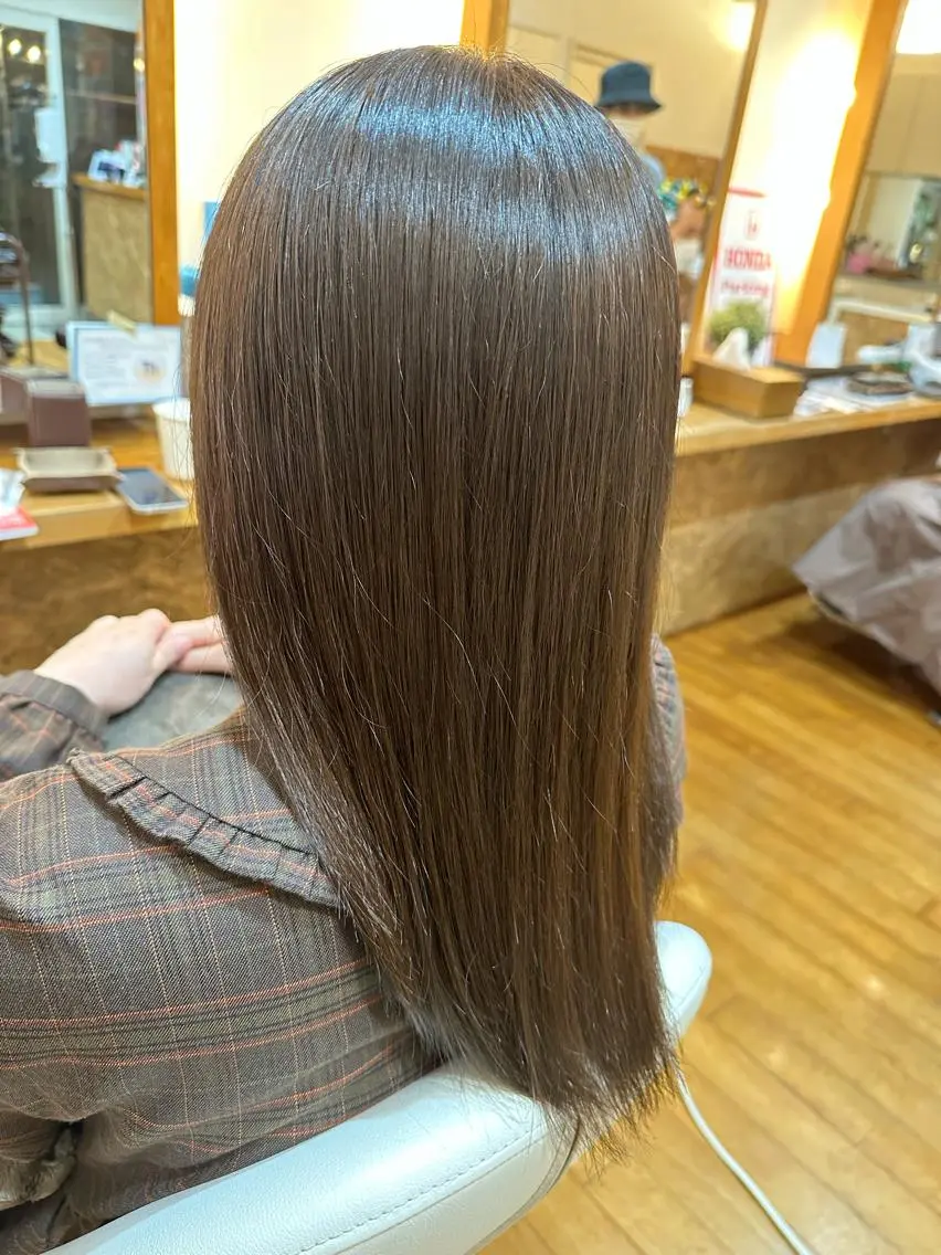 ロング ヘアカラー トリートメント 伊藤 聖也のヘアスタイル