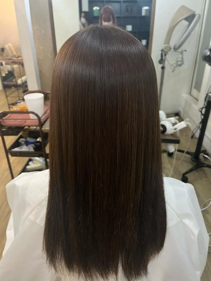 ロング カット ヘアカラー トリートメント 髪質改善/艶カラー MISATOのヘアスタイル