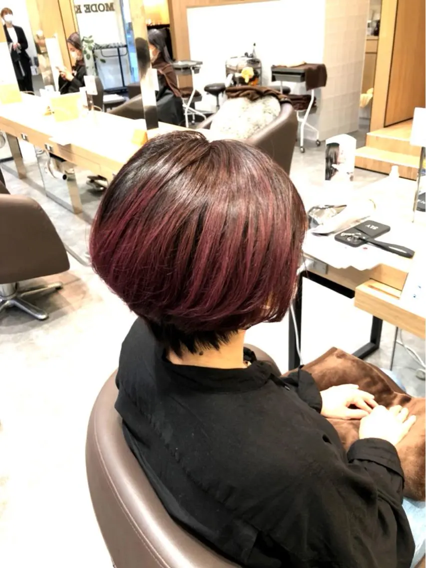 カラー カット トリートメント 似合わせカットカラー 望月一生のヘアスタイル