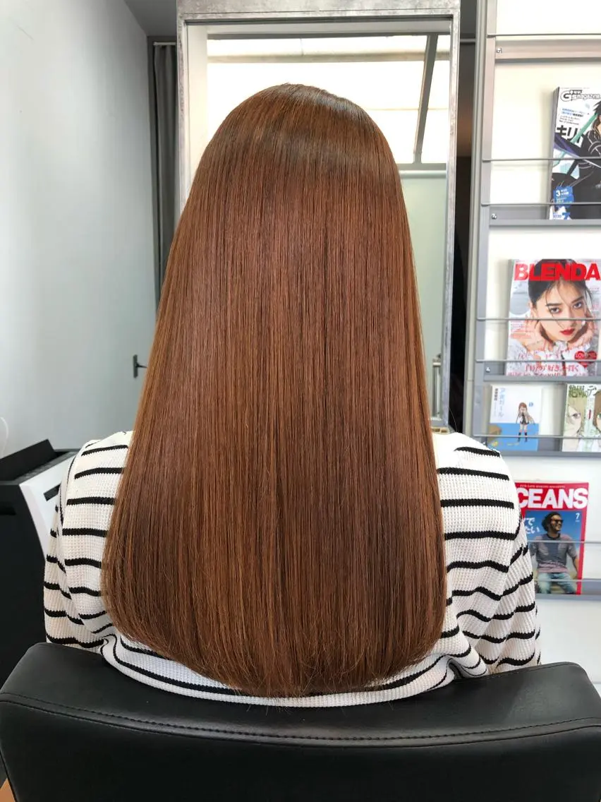 ミディアム カラー ヘアアレンジ カット ヘアカラー トリートメント 大塚 貴之のヘアスタイル