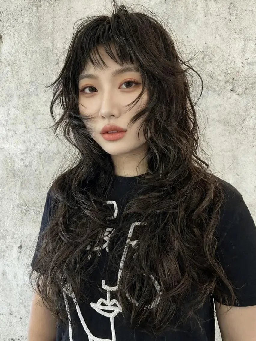 ロング 外国人風カラー ハイライト 髪質改善 似合わせカット トリートメント 韓国レイヤーカット 🫧大阪梅田レイヤーのヘアスタイル