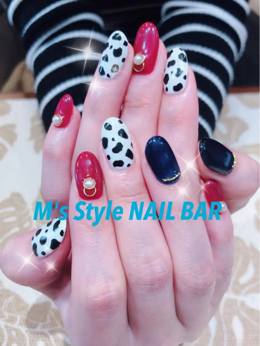ネイル 持ち込み ハンドネイル M's Style NAIL BARのネイルデザイン