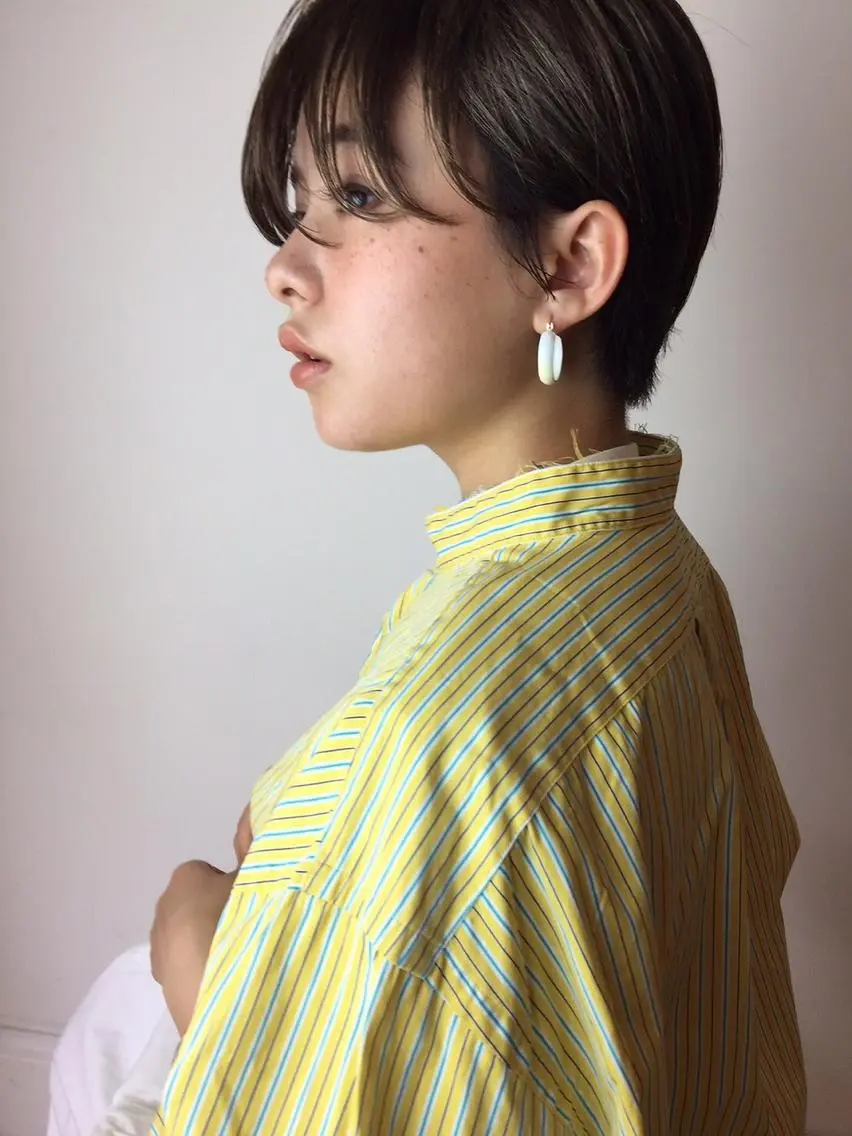 ショート ショートヘア iroa+color 鶴見店のヘアスタイル