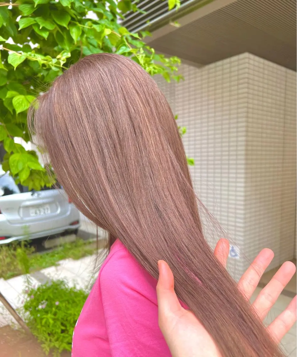 セミロング カラー 💎透明感カラー特化 💎TAISEIのヘアスタイル