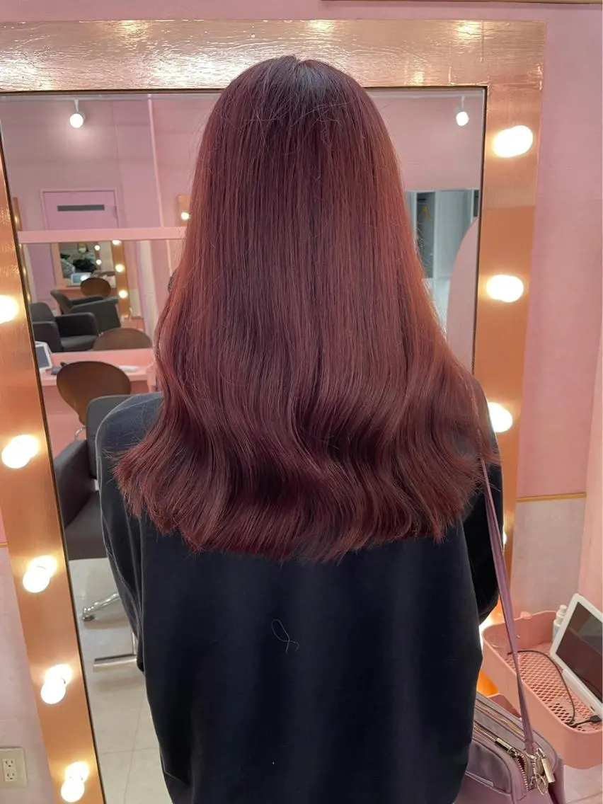 ロング カラー ハイトーン特化💍 NØRN💍韓国のヘアスタイル