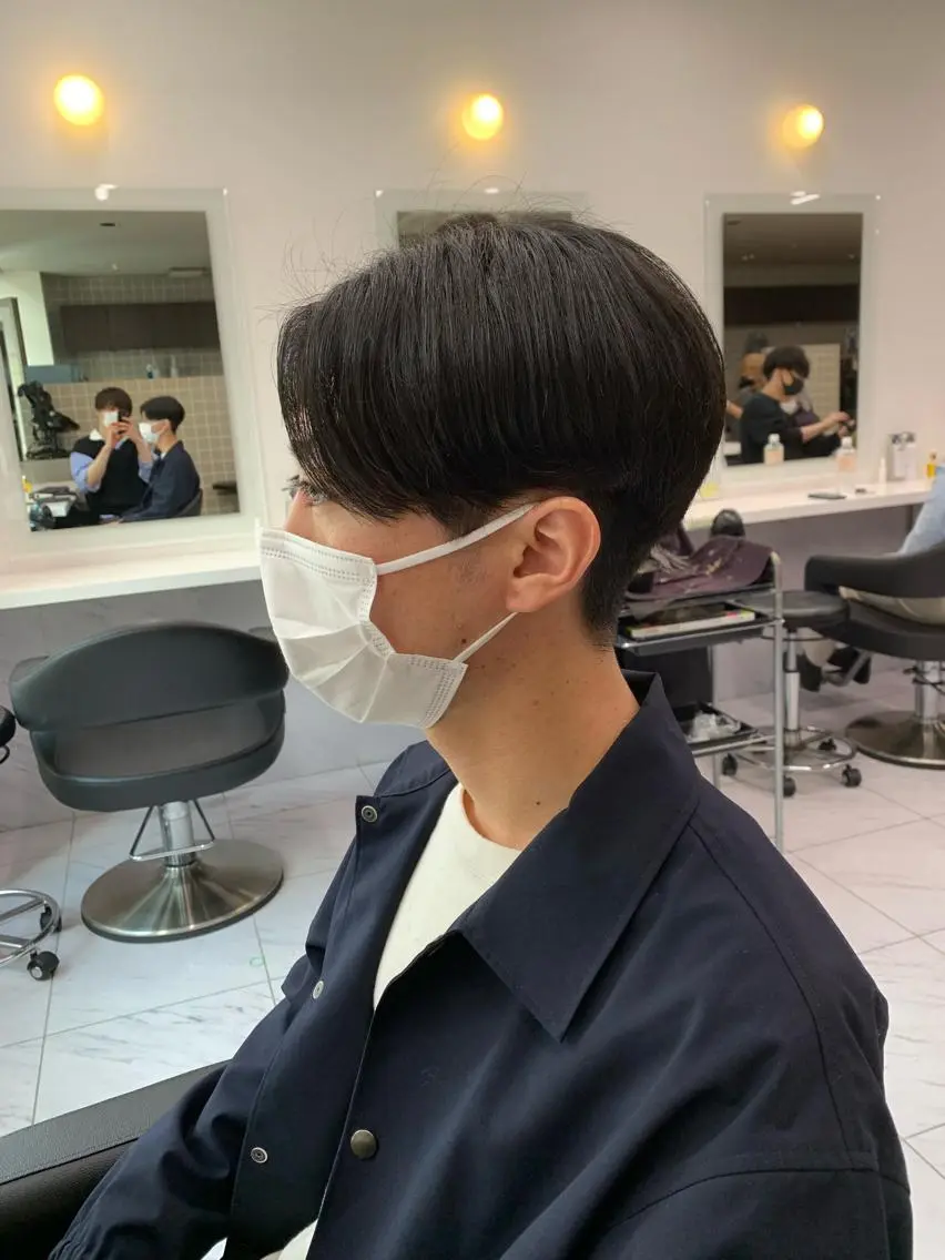 ショート カラー パーマ メンズ メンズパーマ特化 TAIGAのヘアスタイル