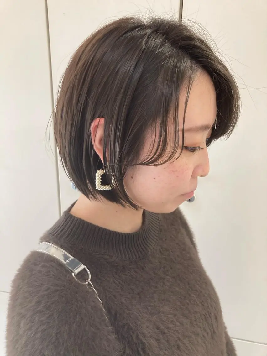 ショート カット ヘアカラー 永井 大希のヘアスタイル