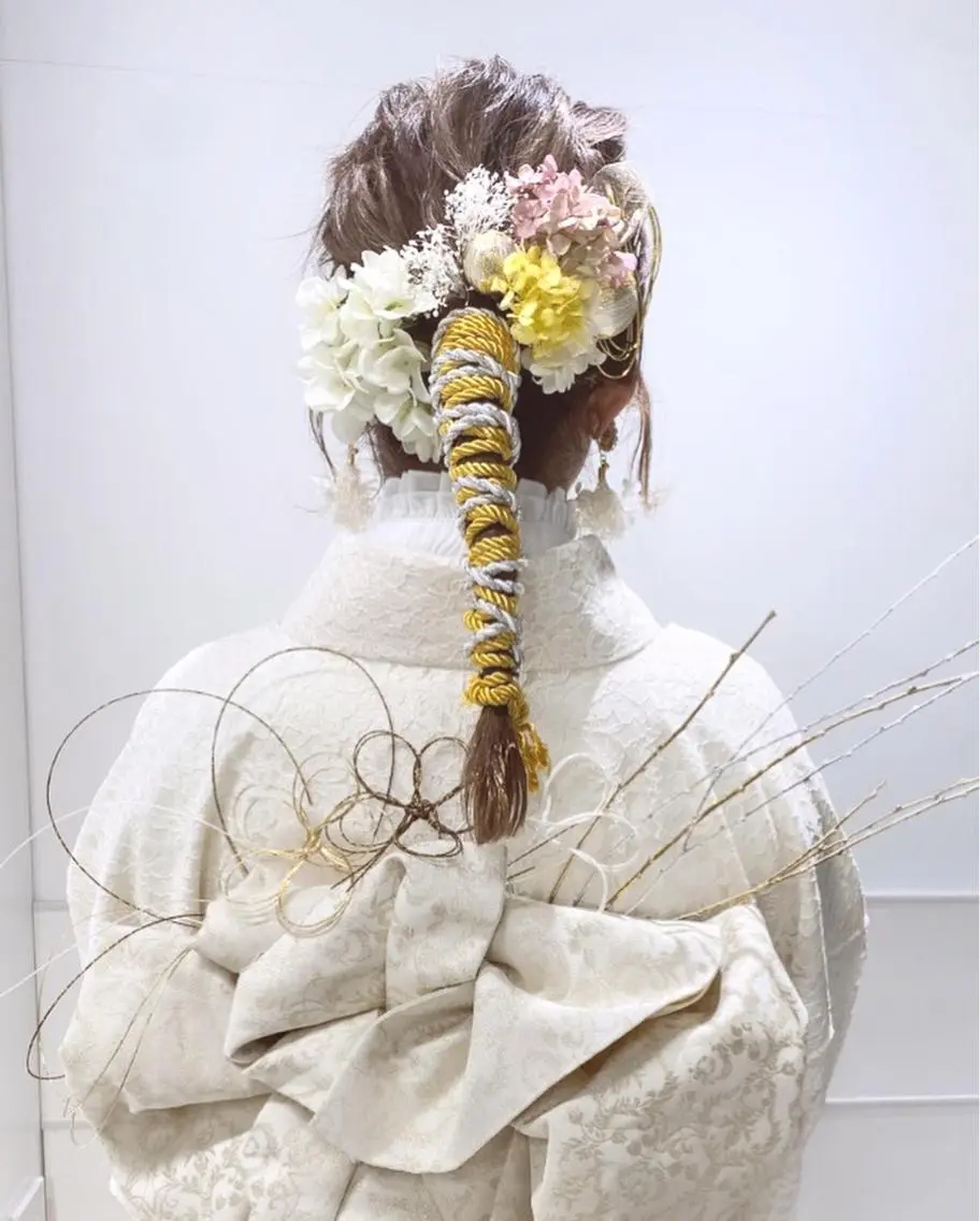 ロング ヘアアレンジ Amelie yunのヘアスタイル