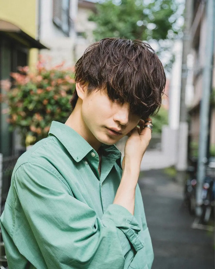 ショート カラー パーマ ヘアアレンジ メンズ メンズスタイル ly本厚木のヘアスタイル
