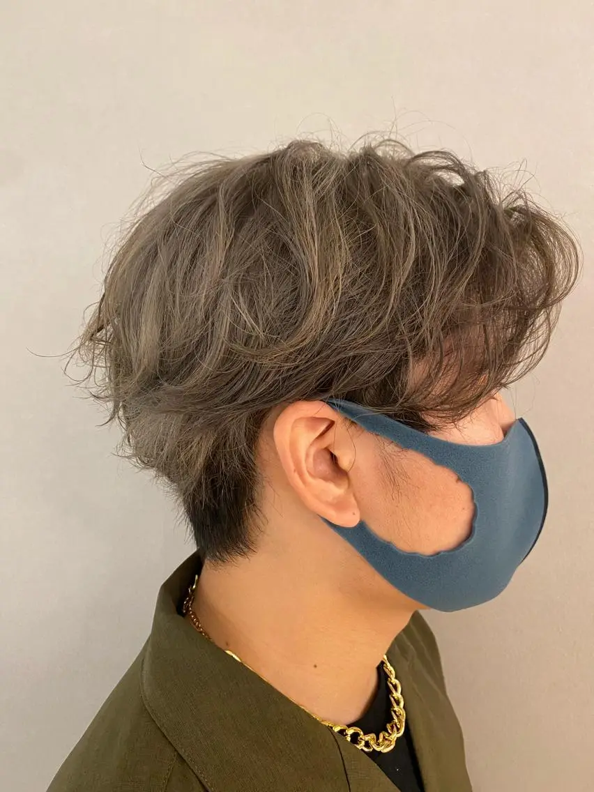 メンズ unopulir 景山 凌のヘアスタイル