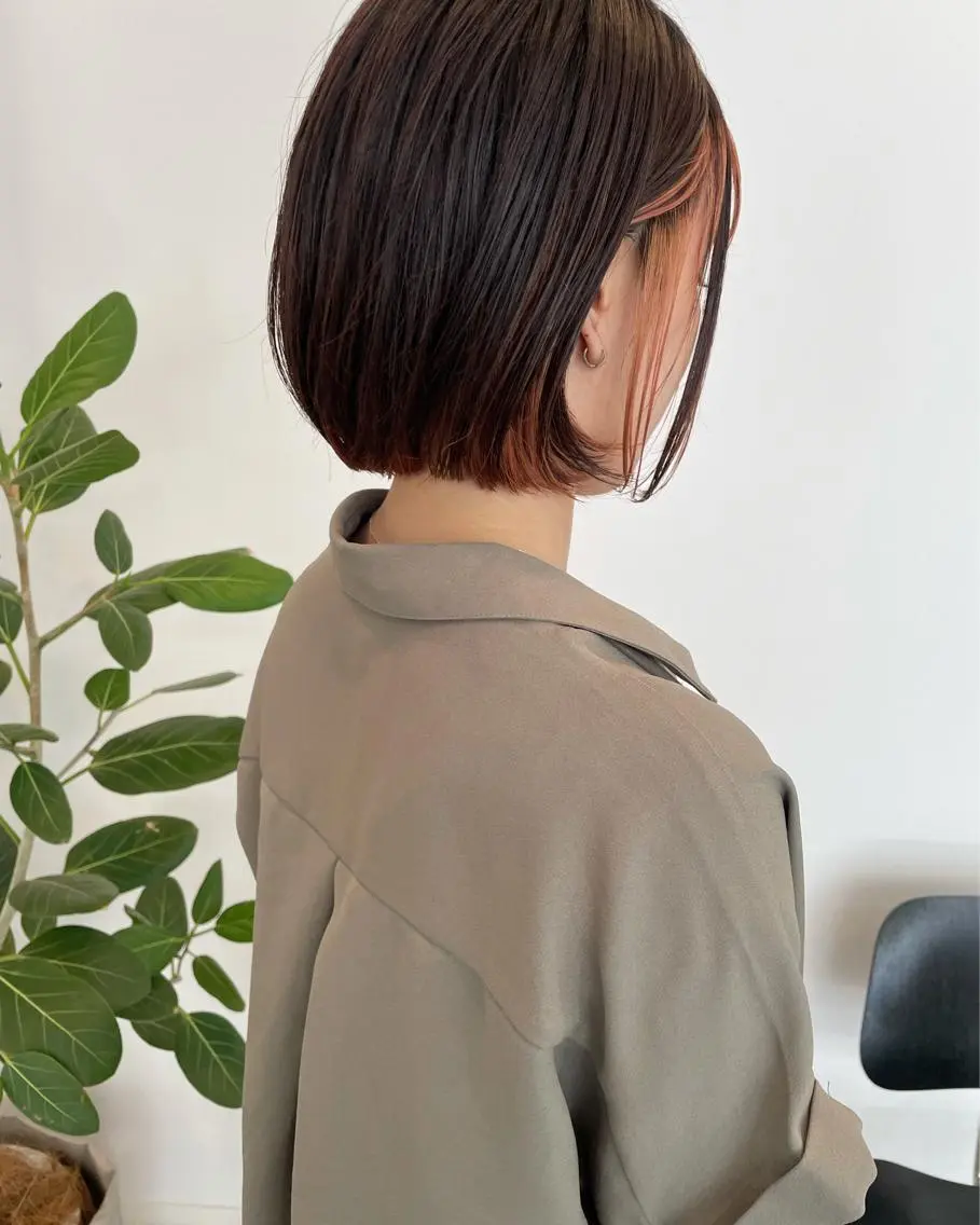 ショート カット ヘアカラー トリートメント SAKURA omotesandoのヘアスタイル