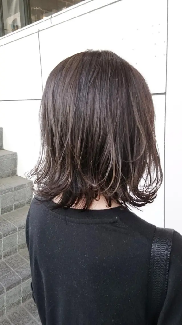 ミディアム カラー 変身企画実施✨️ ショート専門 宮ヶ迫のヘアスタイル