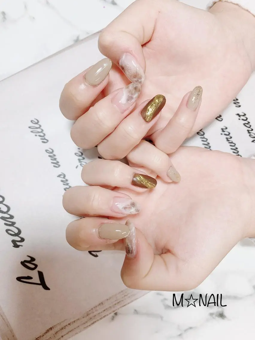 ネイル ハンドネイル M☆ NAILのネイルデザイン