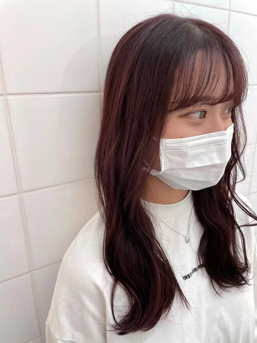 ロング カラー clam. yuu🦩のヘアスタイル