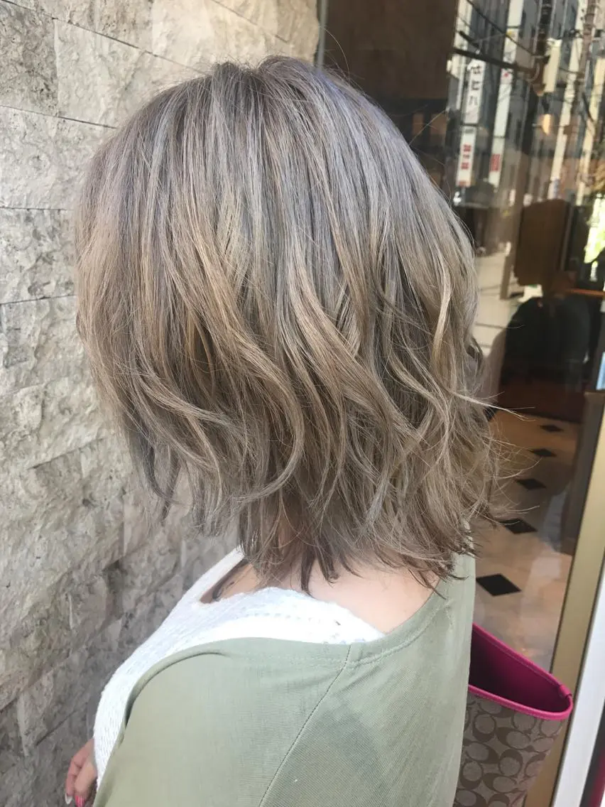 ミディアム カラー パーマ ヘアアレンジ メンズ キッズ ネイル マツエク・マツパ アッシュ ベージュカラー パーソナルカラー☆ 永尾拓也のその他イメージ