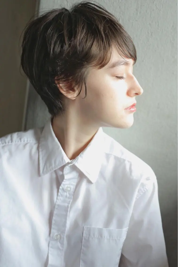 ショート カラー パーマ ベリーショート ショートヘア カット ヘアカラー トリートメント 🧼柴田 健太郎🧼のヘアスタイル