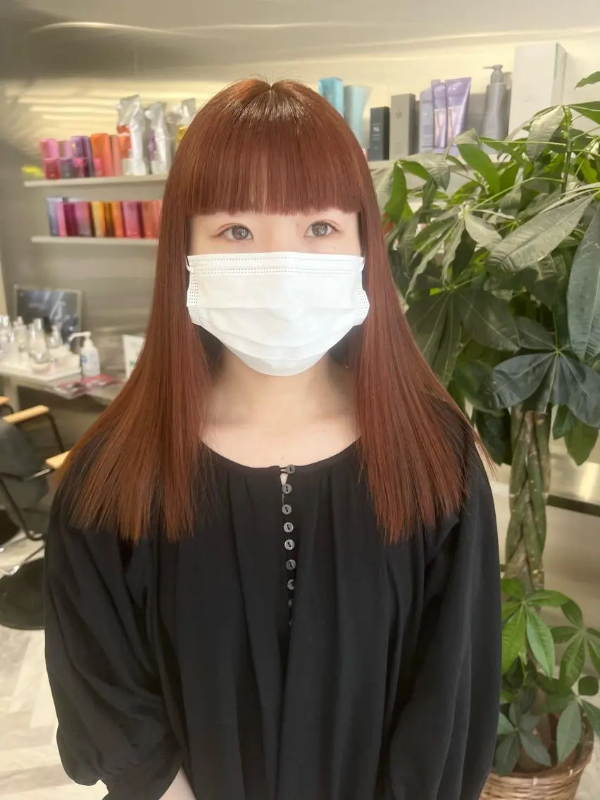 セミロング カラー 顔周りカット 金子 麗のその他イメージ
