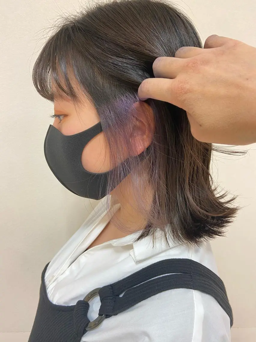 ミディアム カラー 【カラーリスト】 Likka.のヘアスタイル