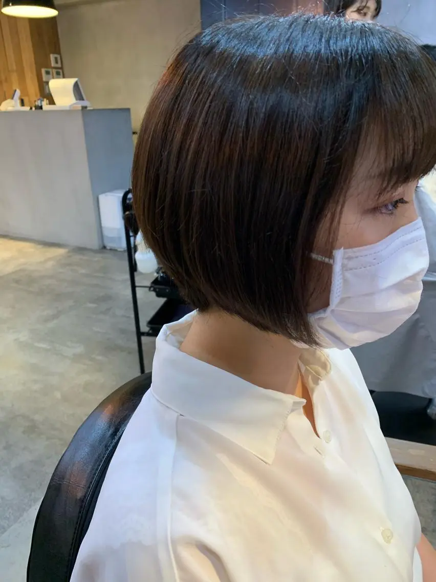ショート 河田 寧生のヘアスタイル