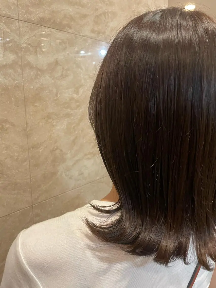 セミロング トリートメント 🍓 JURiA 🍓のヘアスタイル