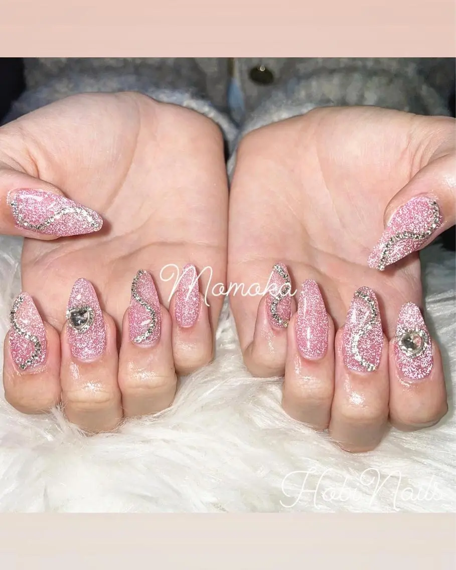 ネイル フラッシュネイル Momo nailsalonのネイルデザイン