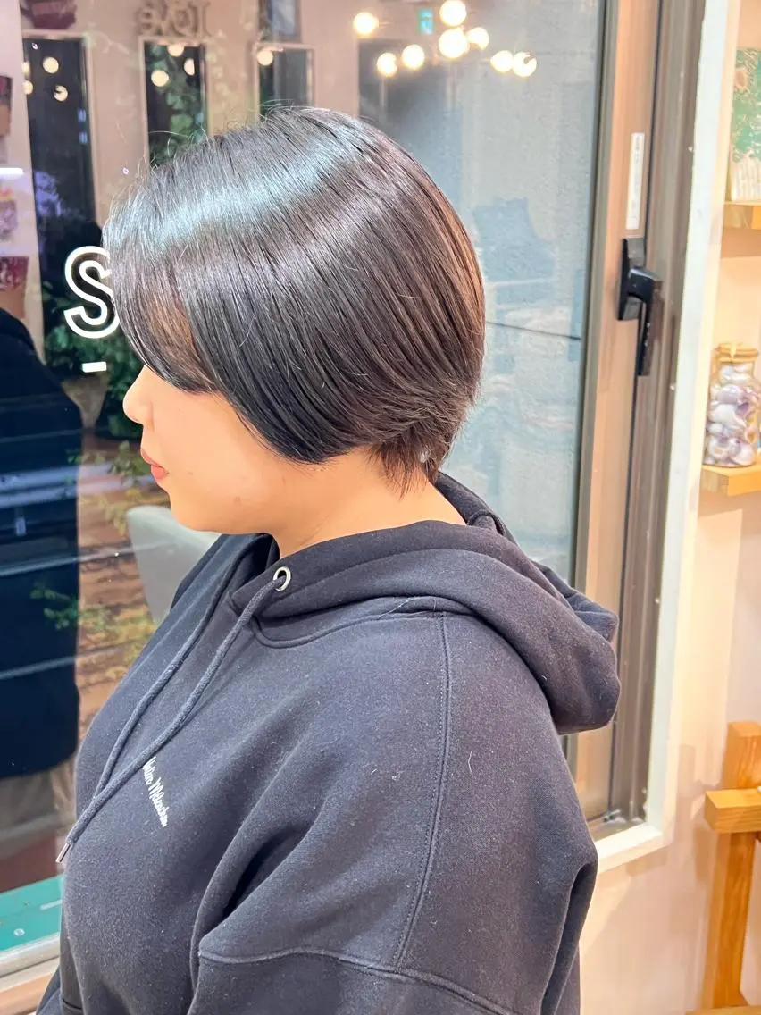 ショート カラー GOURIKI jr 🌿‬MIKUのヘアスタイル