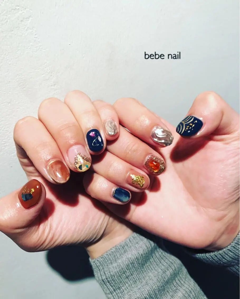 ネイル ジェルネイル ニュアンスネイル パラジェル Ann nailのネイルデザイン