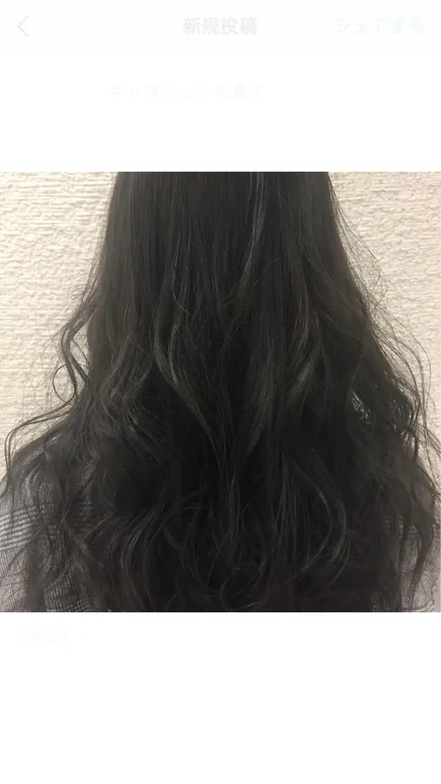 ロング カラー ブルーカラー ブルージュ イルミナカラー 盛れるレイヤーカット 得意🌹井上美沙のヘアスタイル